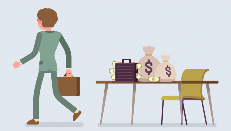 Leave money on the table2